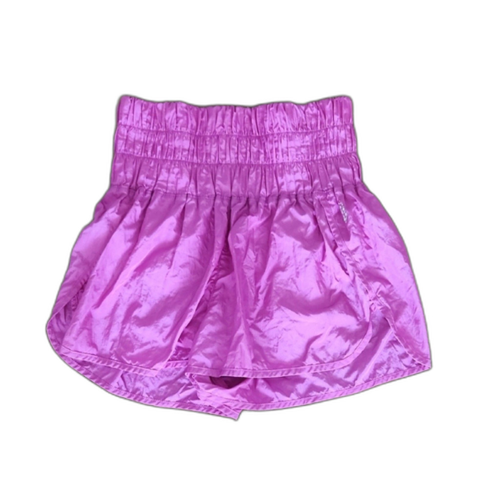 Free People Movement The Way Home Shorts, Fuchsia, Size M